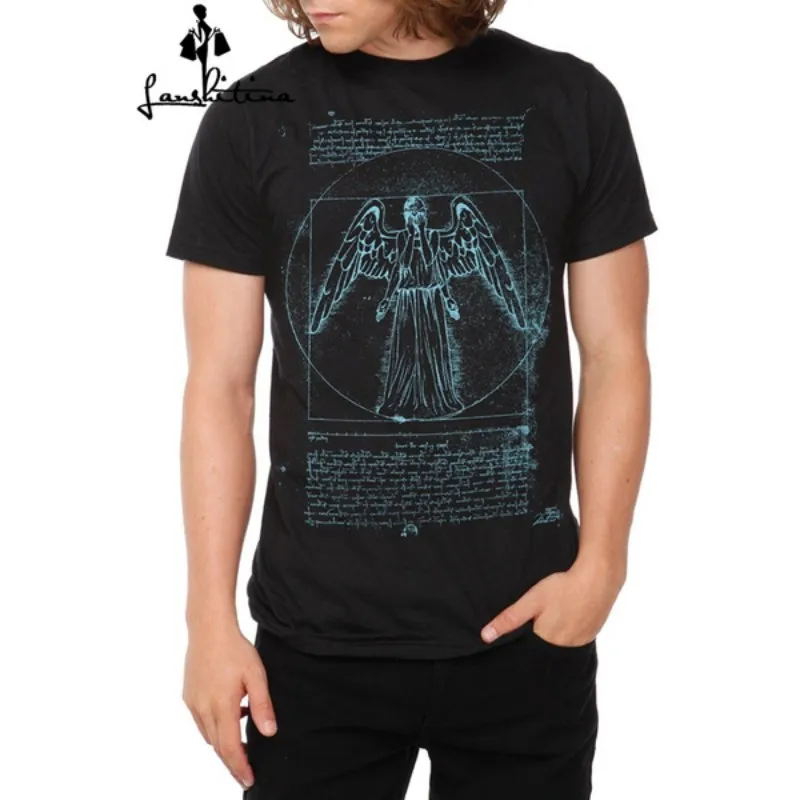 

Hot Sale Funny T Shirt Tee Shirt men t-shirt Dr Who Wee Angel T-Shirt Printed T-shirt