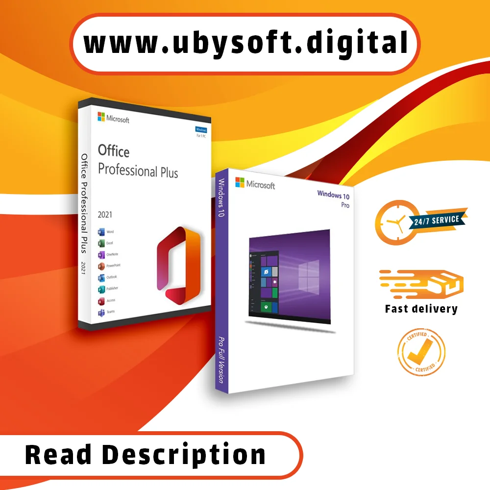 

( Windows 10 Pro + Office 2021 Professional Plus )