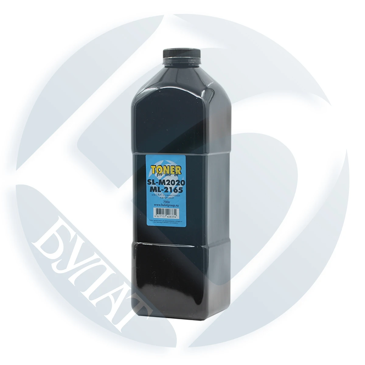 SL M2020 Тонер Samsung SLM2020 ML 2165 банка 700г БУЛАТ для OEM и совместимых картриджей MLT D101S D101X