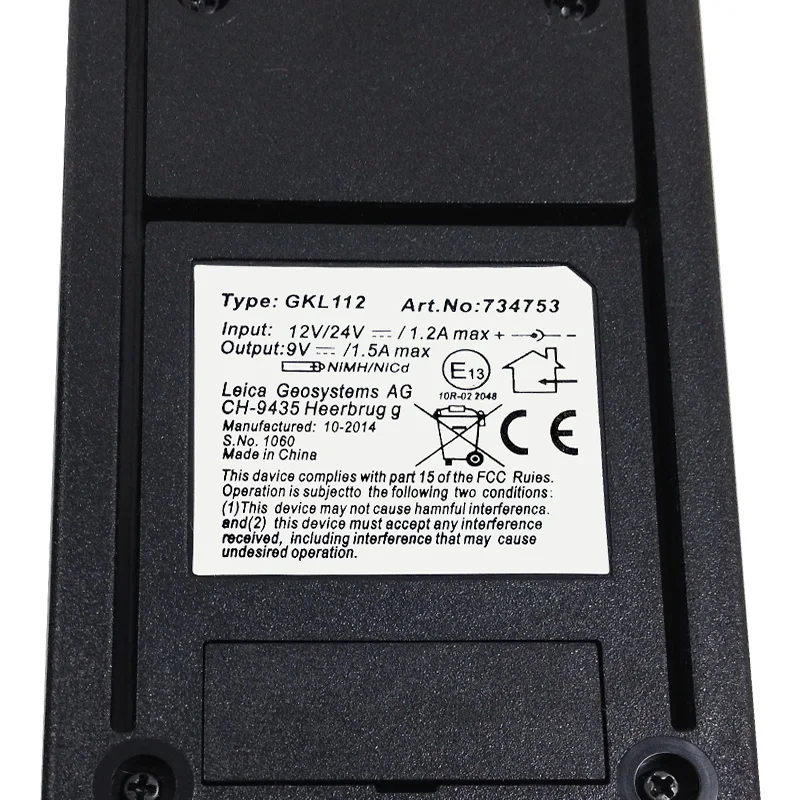 Новое GKL112 зарядное устройство для Электронный тахеометр Leica GEB121/GEB111 зарядное устройство