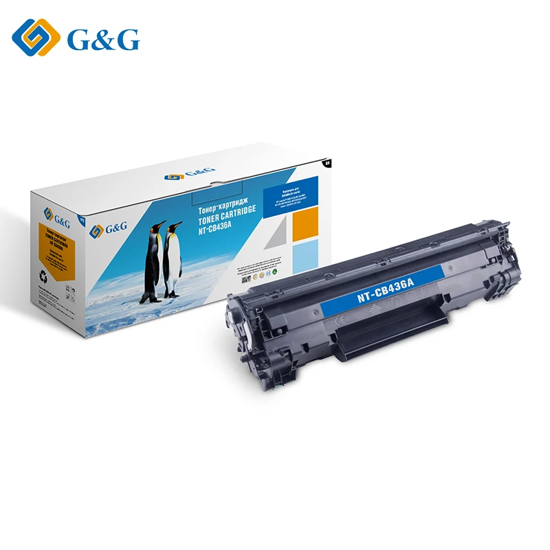 Тонер-картридж G&ampG NT-CB436A для HP LaserJet P1505/M1120/M1522 /M1550 Canon LBP-3250 (2000 стр) | Компьютеры и