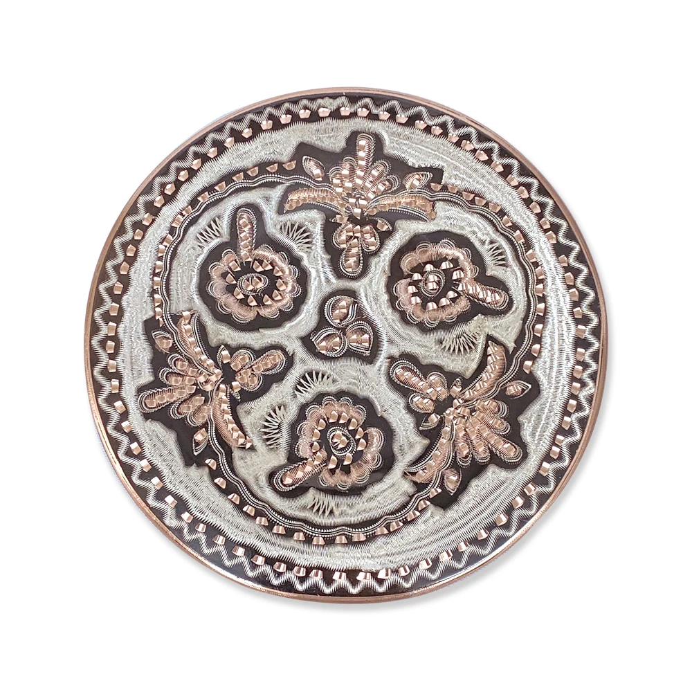 Медный настенный декор японский мотив