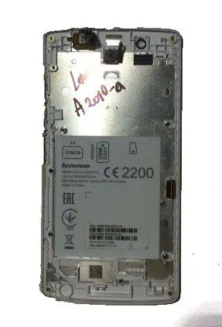 Дисплей Lenovo A2010 состояние: б/у цвет: черный |