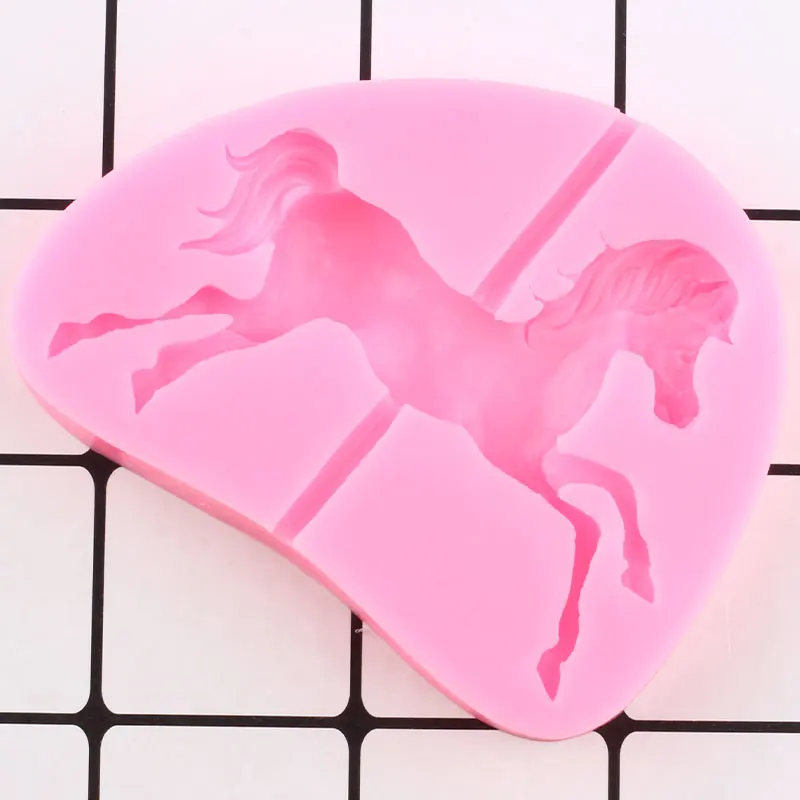 Карусель лошадка для силиконовые формы вечерние инструменты украшения тортов из