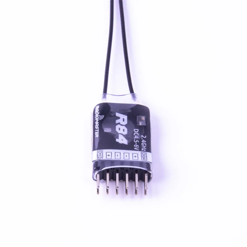 Приемник RadioMaster R84 4CH 2 4G PWM Sbus RSSI Mini Open TX приемник подходит для передатчиков Frsky DX X9D