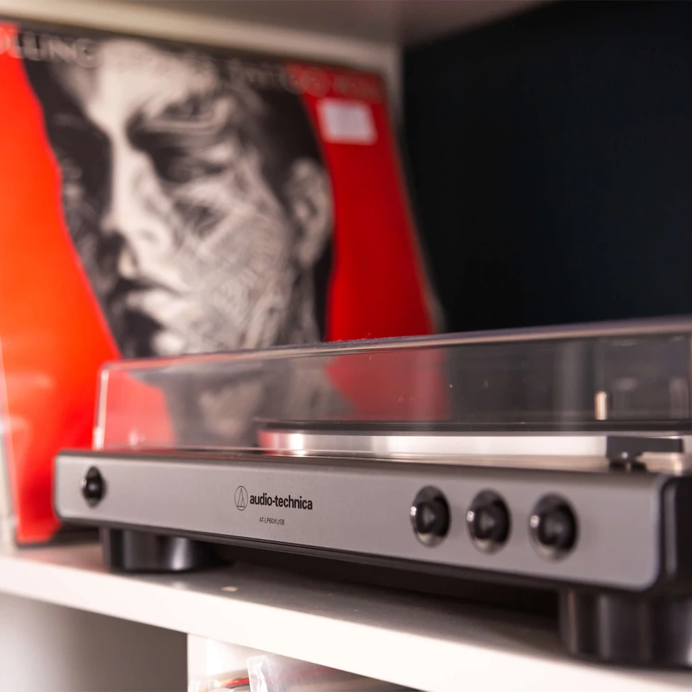Виниловый проигрыватель AUDIO-TECHNICA AT-LP60XUSB / AT-LP60X AT-LP60XBT черный/белый | Электроника