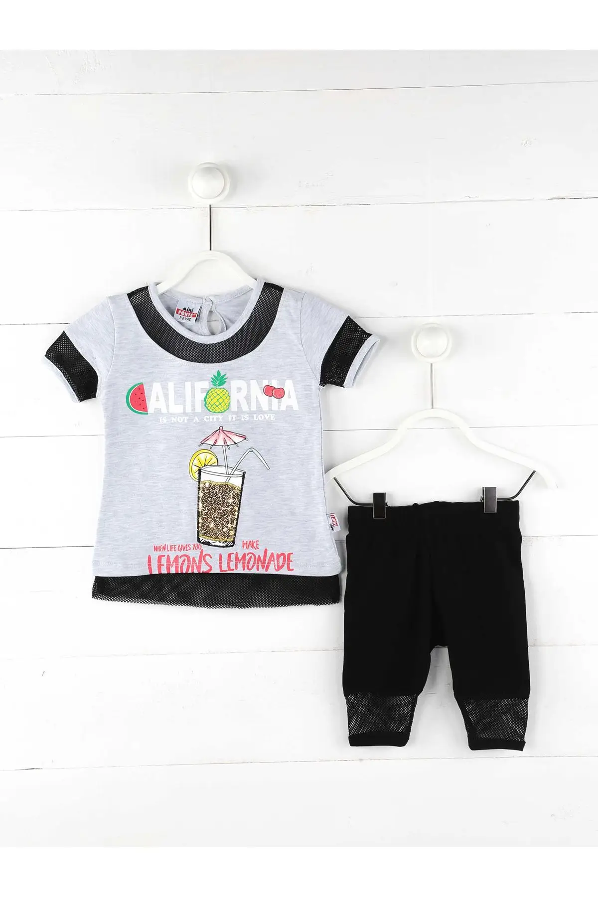 Серый костюм для девочек 2li|Комплекты одежды девочек| |