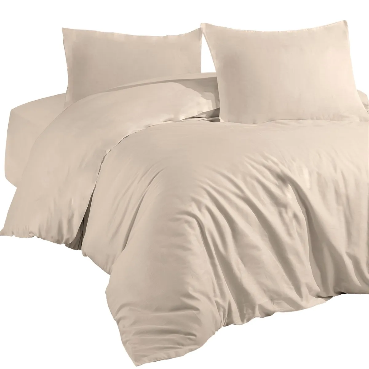 

Single bedding set 100% Cotton bedding set Including bed sheet Simple Design High quality Aesthetic look fashion Home textile