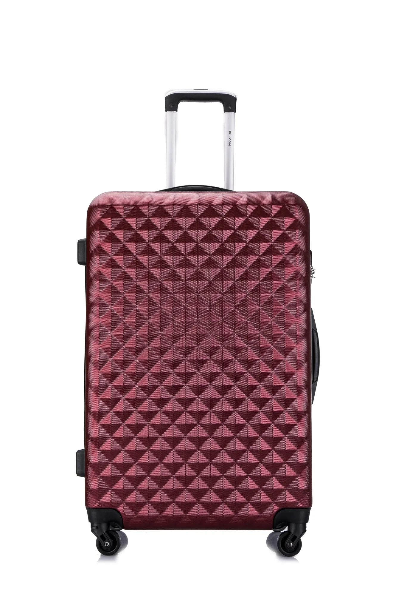 luggage red wine swuitcase travel trip suitcases on wheelsbags airplane bag | Багаж и сумки
