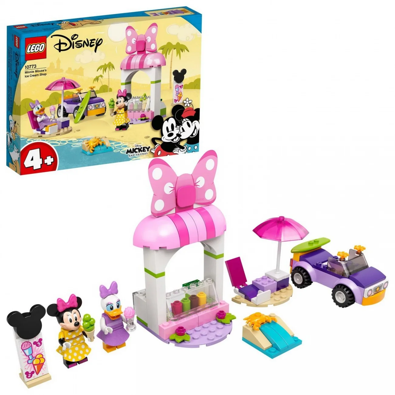 Конструктор LEGO Mickey and Friends Магазин мороженого Минни 10773-L |