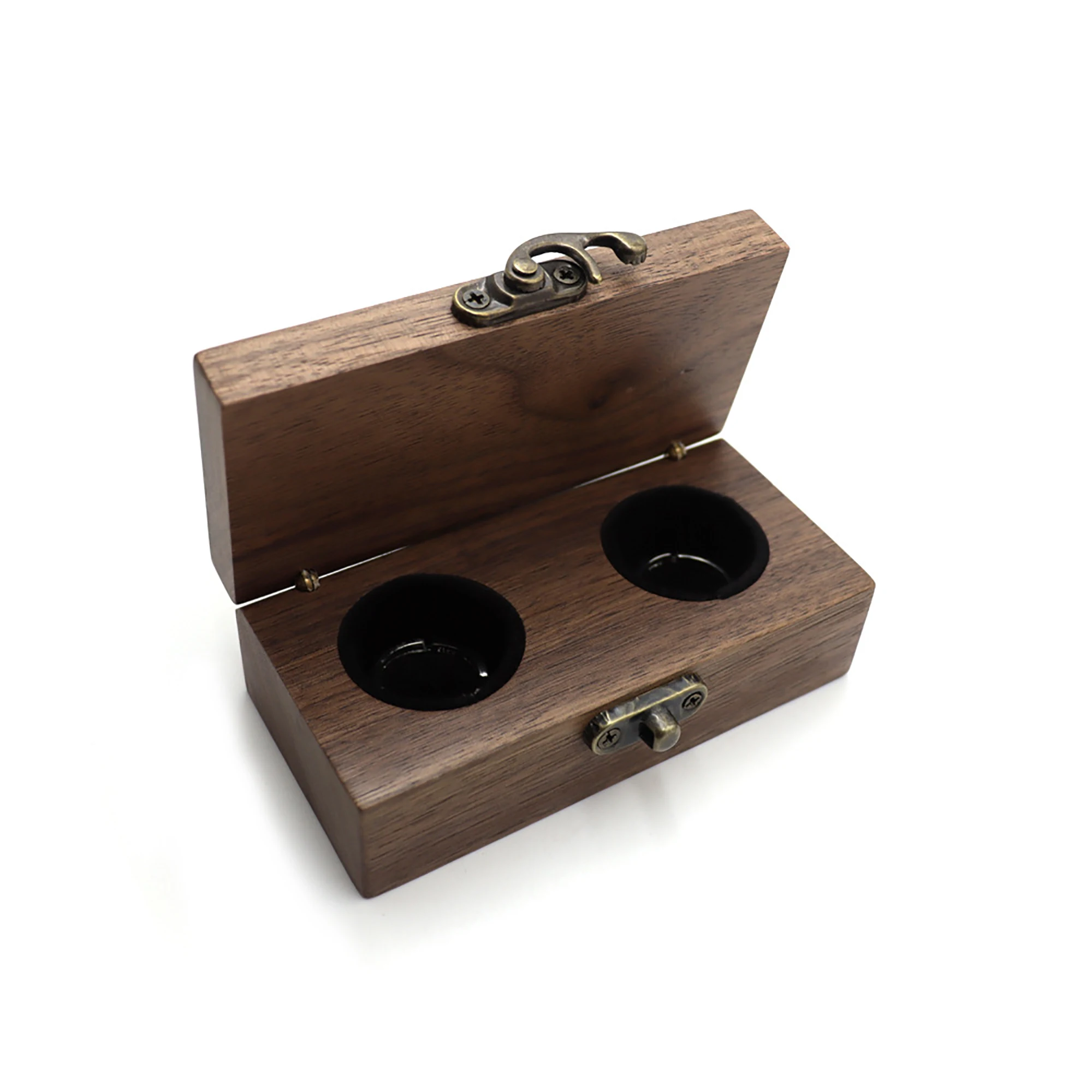 Rustic Ring Bearer Box Custom Groom & Bride Name Date Wooden Ring Boxes for Wedding Rings Holder Proposal Wedding Ring Holder