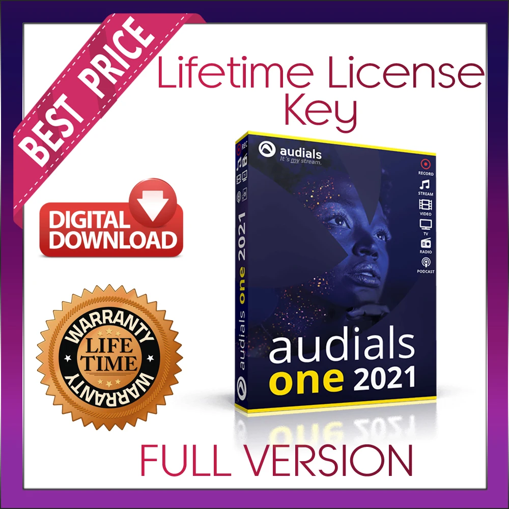 

Audials One 2021 Platinum full version