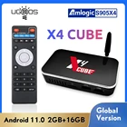 ТВ-приставка Ugoos X4 Cube, Android 11, Amlogic S905X4, 2 + 16 ГБ, DDR4, Wi-Fi, 1000 м, 4K, HDR, Bluetooth