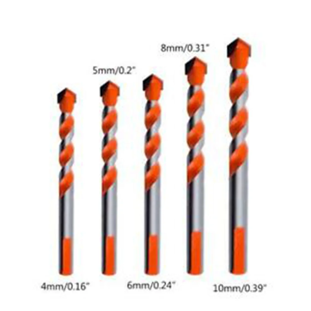 

3/4/5/6/8/10/12cm Drill Bit Multi-functional Triangle Drill For Glass Ceramic Tile Concrete Brick Metal Marble Wood Hole Opener