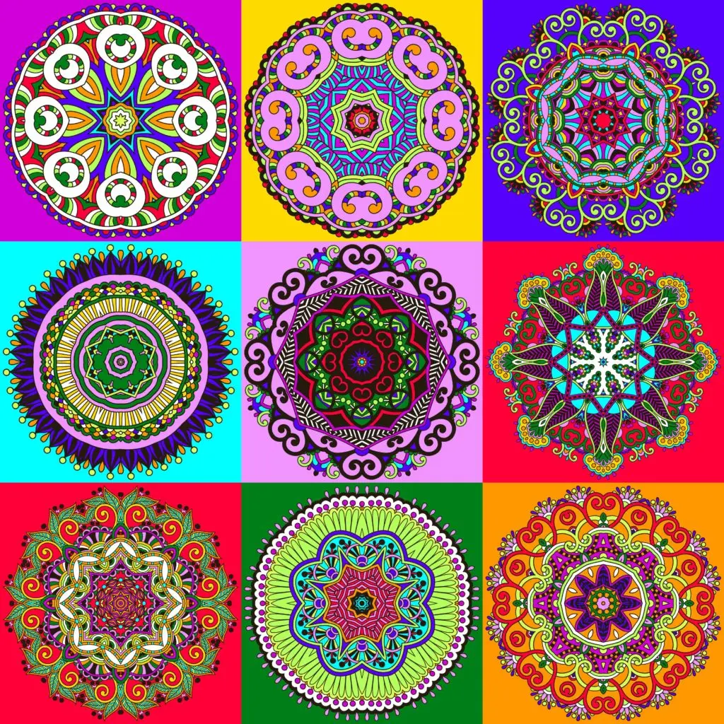 1 шт. 96 страниц Мандала для детей и взрослых цветок живопись книга снятие стресса