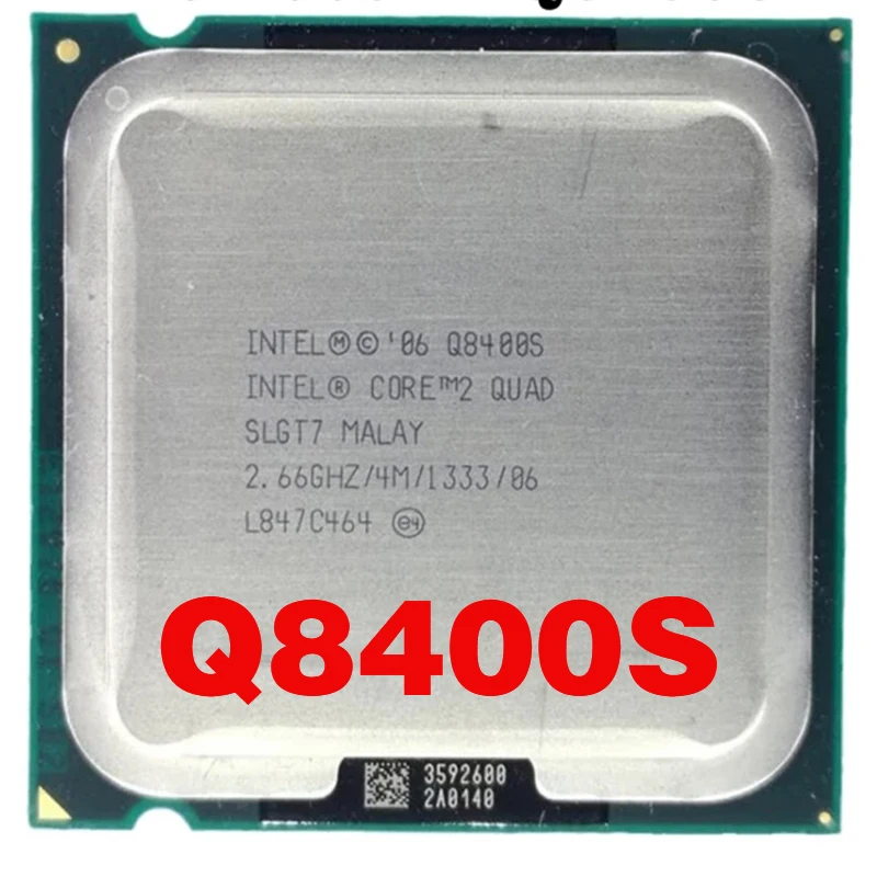 

Intel Core 2 Quad Q8400S 2.6 GHz Quad-Core CPU Processor 4M 65W LGA 775