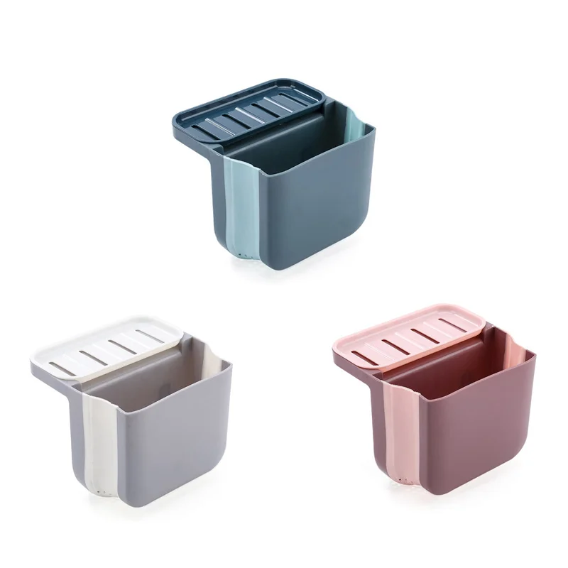 

1 PCS Sink Drain Rack Sponge Soap Debris Rack Plastic Hanging Holder Kitchen Hanging Basket Gadgets