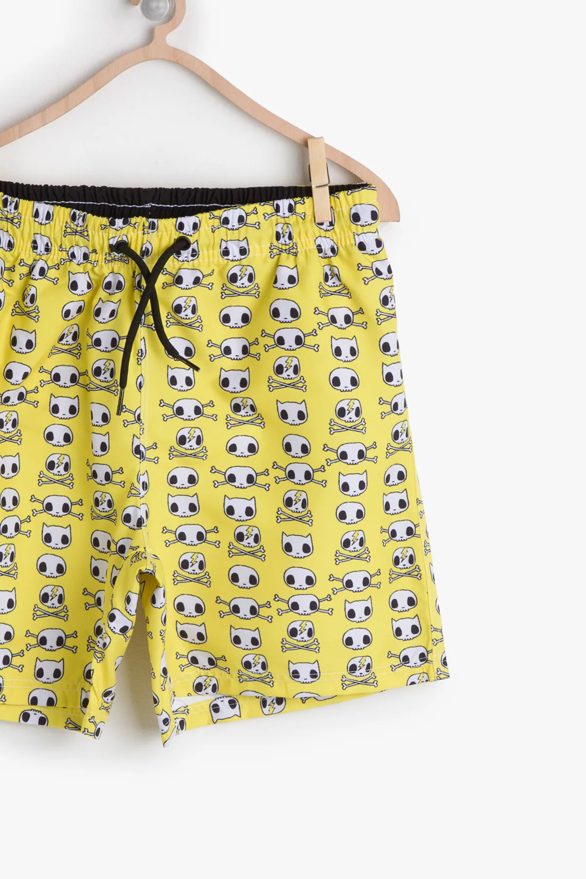 Koton детский желтый купальник с рисунком для мальчиков |