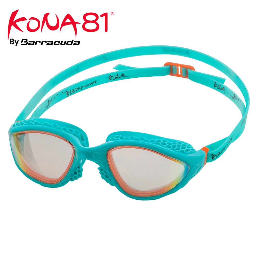 

Barracuda KONA81 Swimming Goggles, Mirror Lenses, Open Water, Triathlon, UV Protection, For Adults, #94510