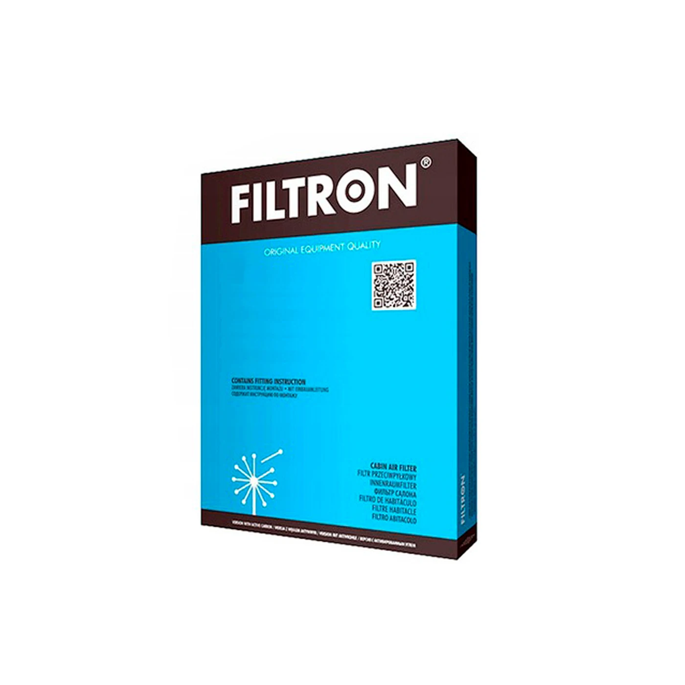 Фильтр салонный Filtron K 1160A-2X (угольный)