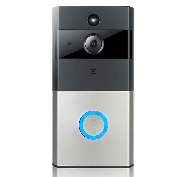 

Новинка кольцевой дверной звонок беспроводной Wi-Fi Видеозвонок камера с HD видео, обнаружение движения, 2-сторонний разговор