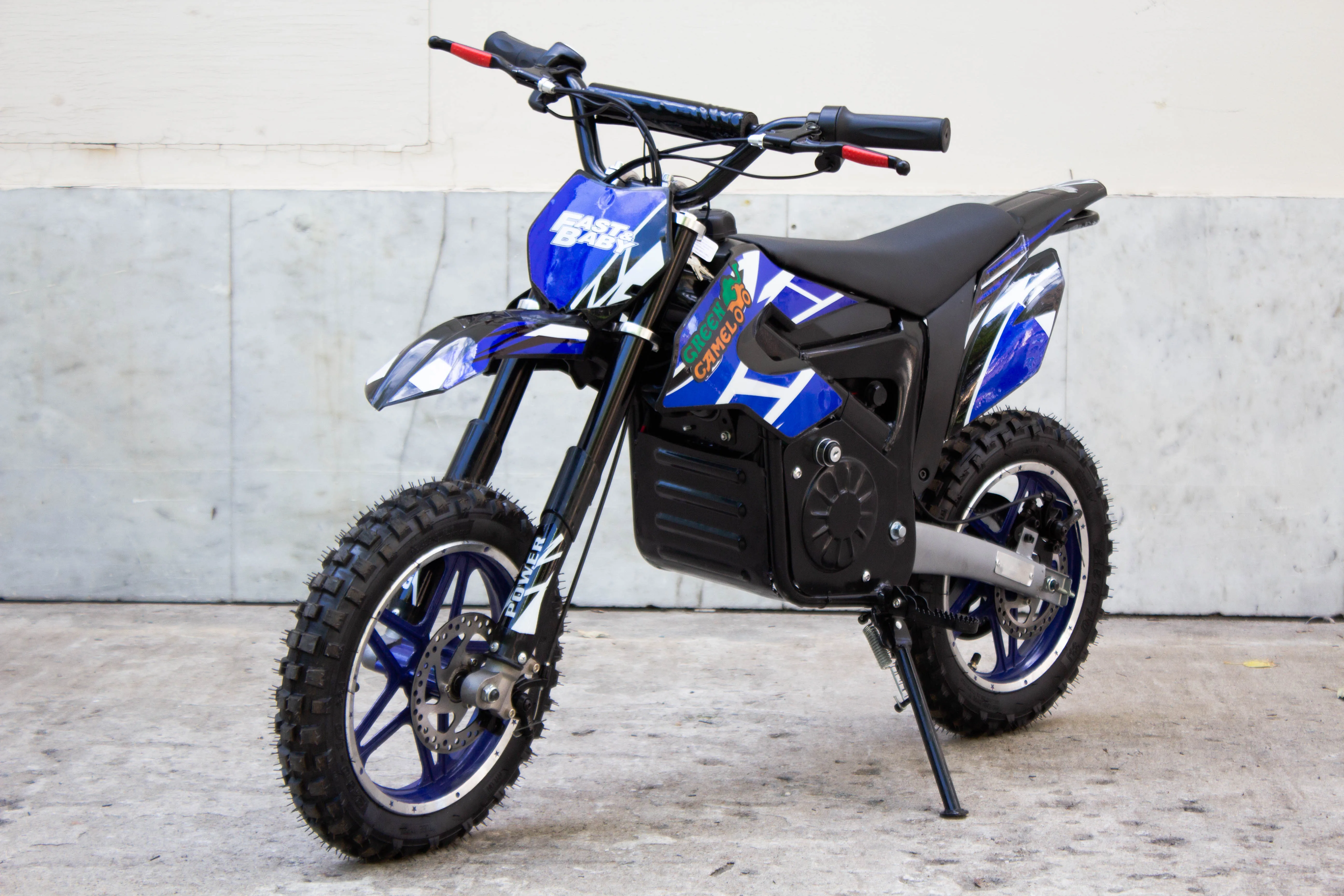 Электромотоцикл GreenCamel Dirt Bike DB400 48V 1200W R14 быстросъемная батарея | Спорт и
