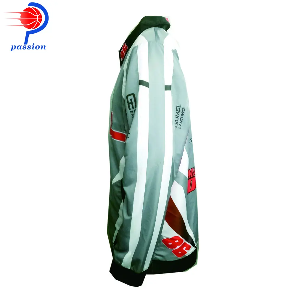 Минимальный заказ 5 шт. блестящие ветрозащитные куртки для мотогонок с