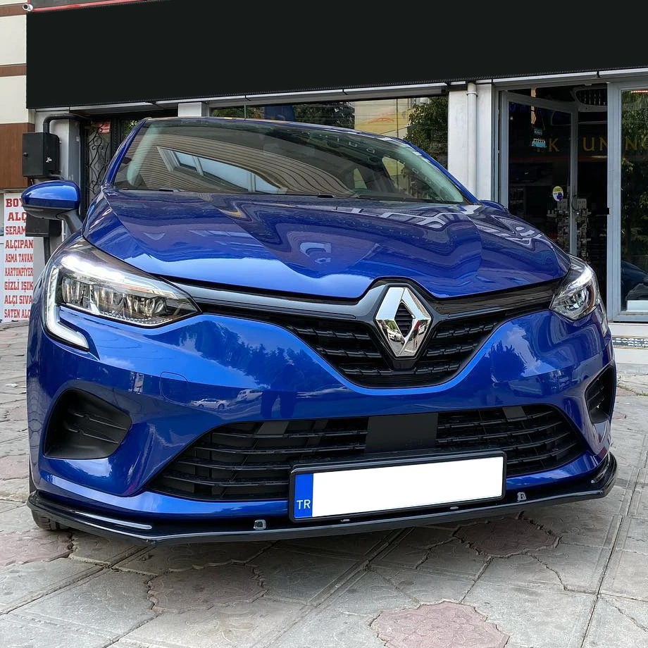 3 шт. накладки для губ на передний бампер Renault Clio 5 Mk5