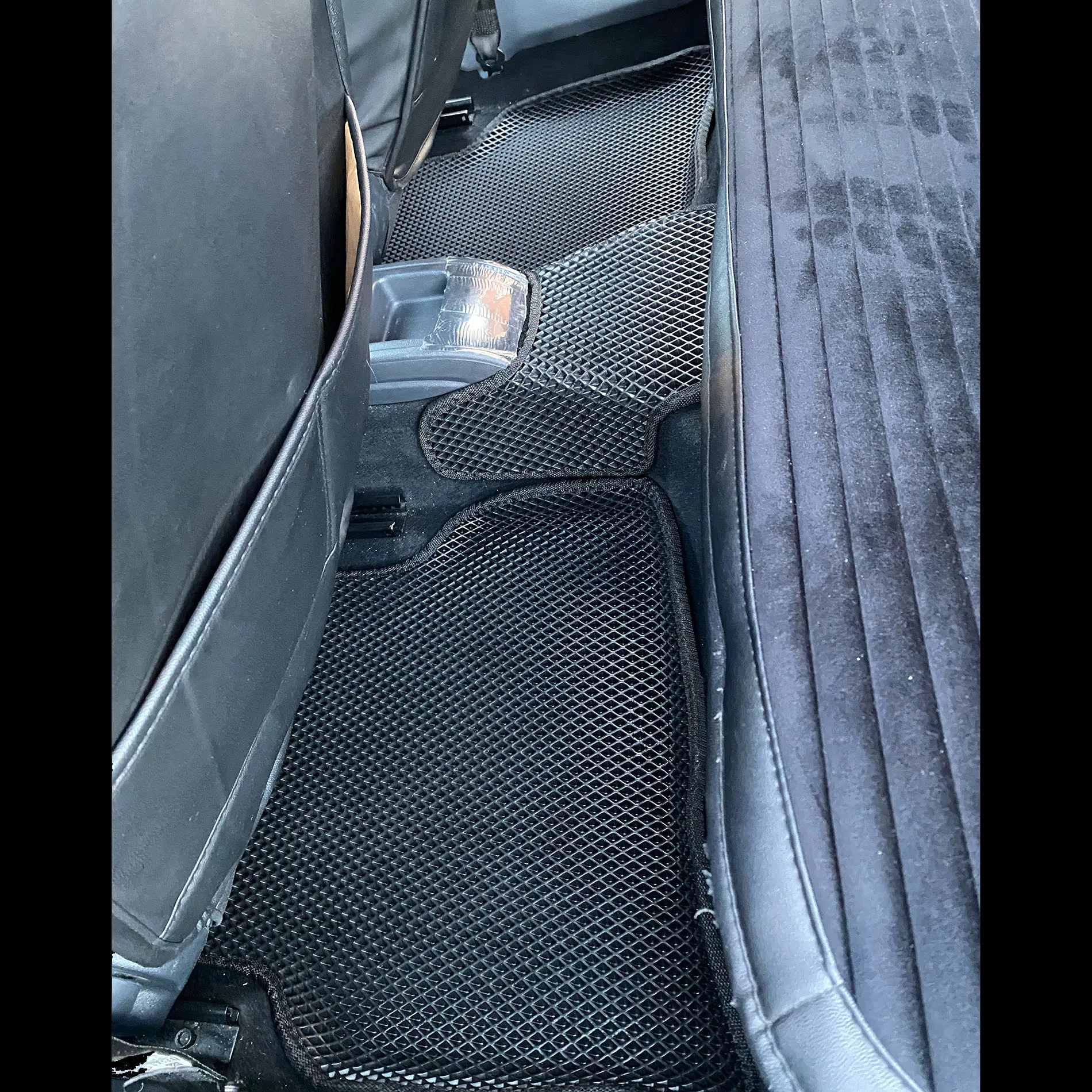 3d комплект ЭВА ковриков с бортами Volkswagen Polo 5 (2010-2020) EVA ЕВА ковры в авто аксессуары