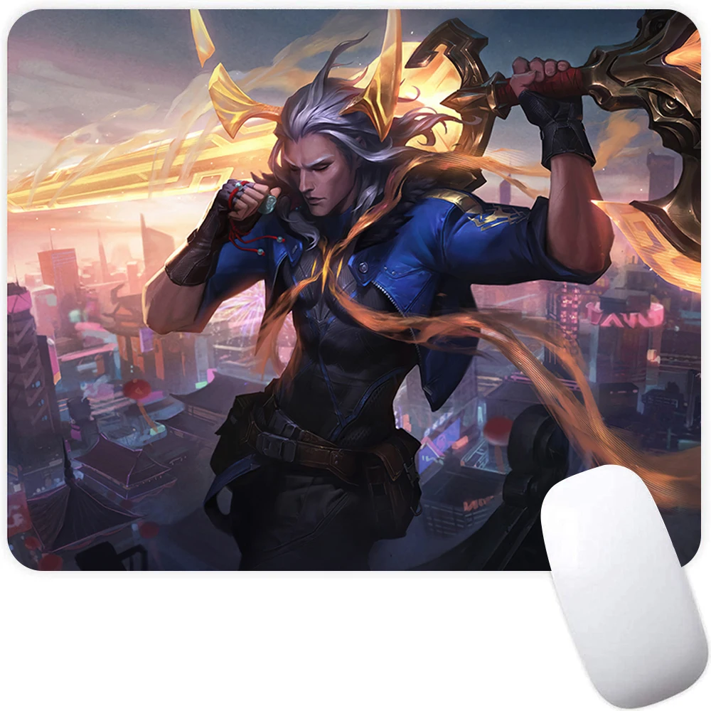 League of Legends Viego Small Gaming Mouse Pad Computer Mousepad PC Gamer Mouse Mat Laptop Mausepad XXL Keyboard Mat Desk Pad