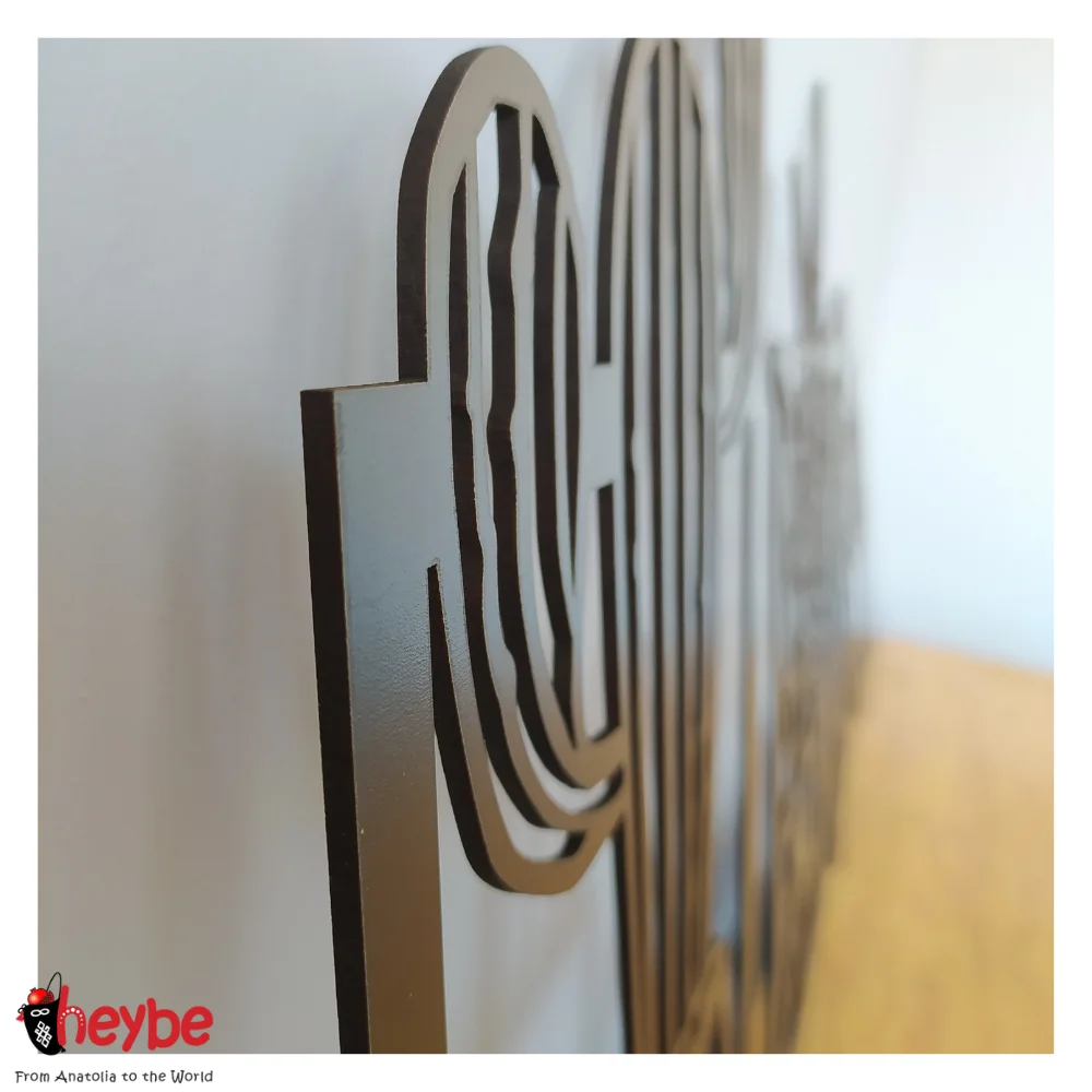 Деревянная ваза для цветов кактуса Настенное художественное оформление