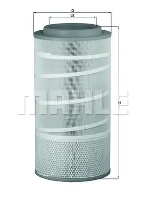 Air filter SCANIA P/G/R/T-series MAHLE KNECHT LX3030 | Автомобили и мотоциклы