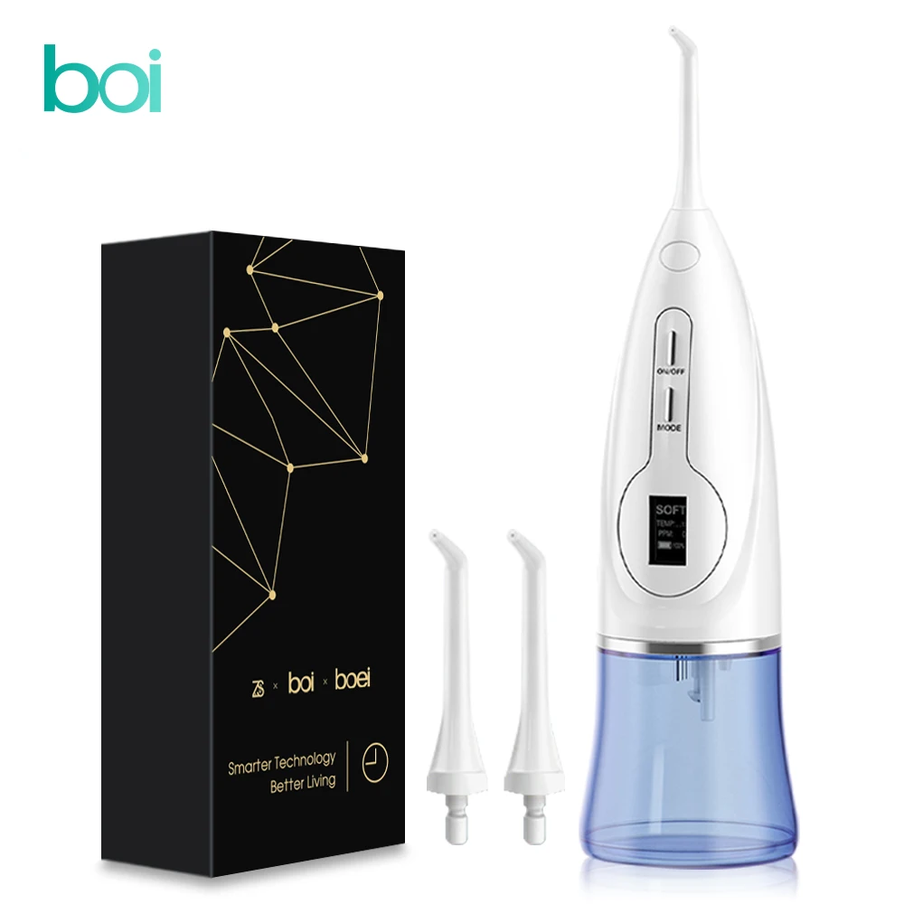 Портативный ирригатор для полости рта с ЖК-дисплеем 300 мл | Красота и здоровье