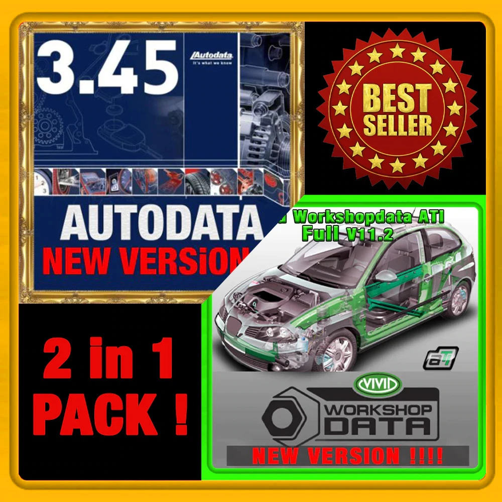 Для 2021 Лидер продаж Autodata 3 45 полную установку Keygen и авто яркий Workshopdata ATI v11.2 полный