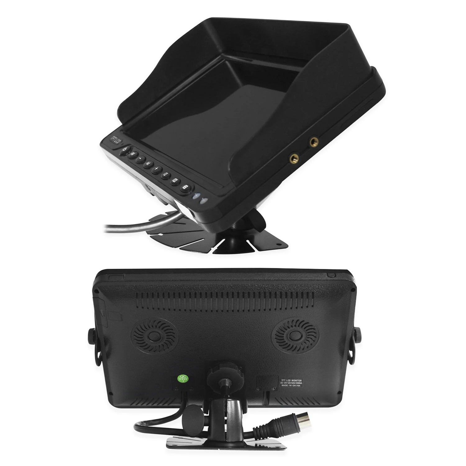 Комплект заднего хода и парковки для автомобилей с монитором 9 &quotдюймов 4 билета