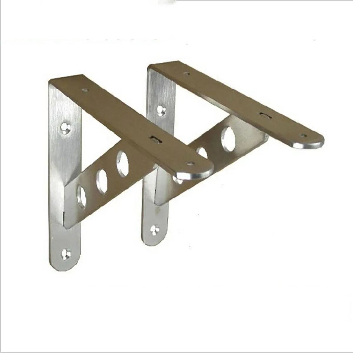 

1pcs Thickness 4mm Widened Thickened Stainless Steel Triangle Brackets Removable Shelf Bracket Furniture Hardware Accessories