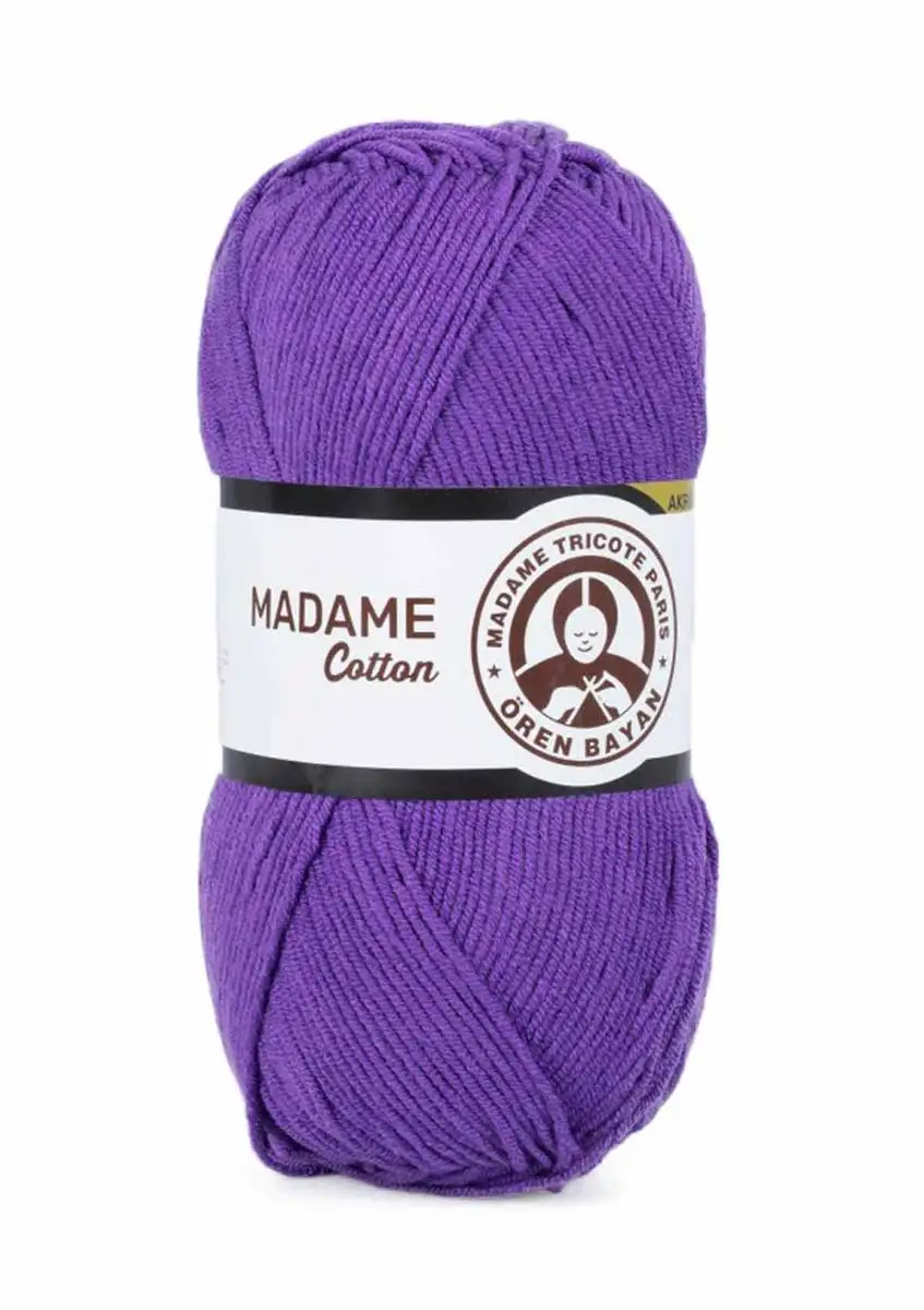 1 упаковка (5 шариков) мадам трите (Oren гинальный) хлопчатобумажная пряжа для