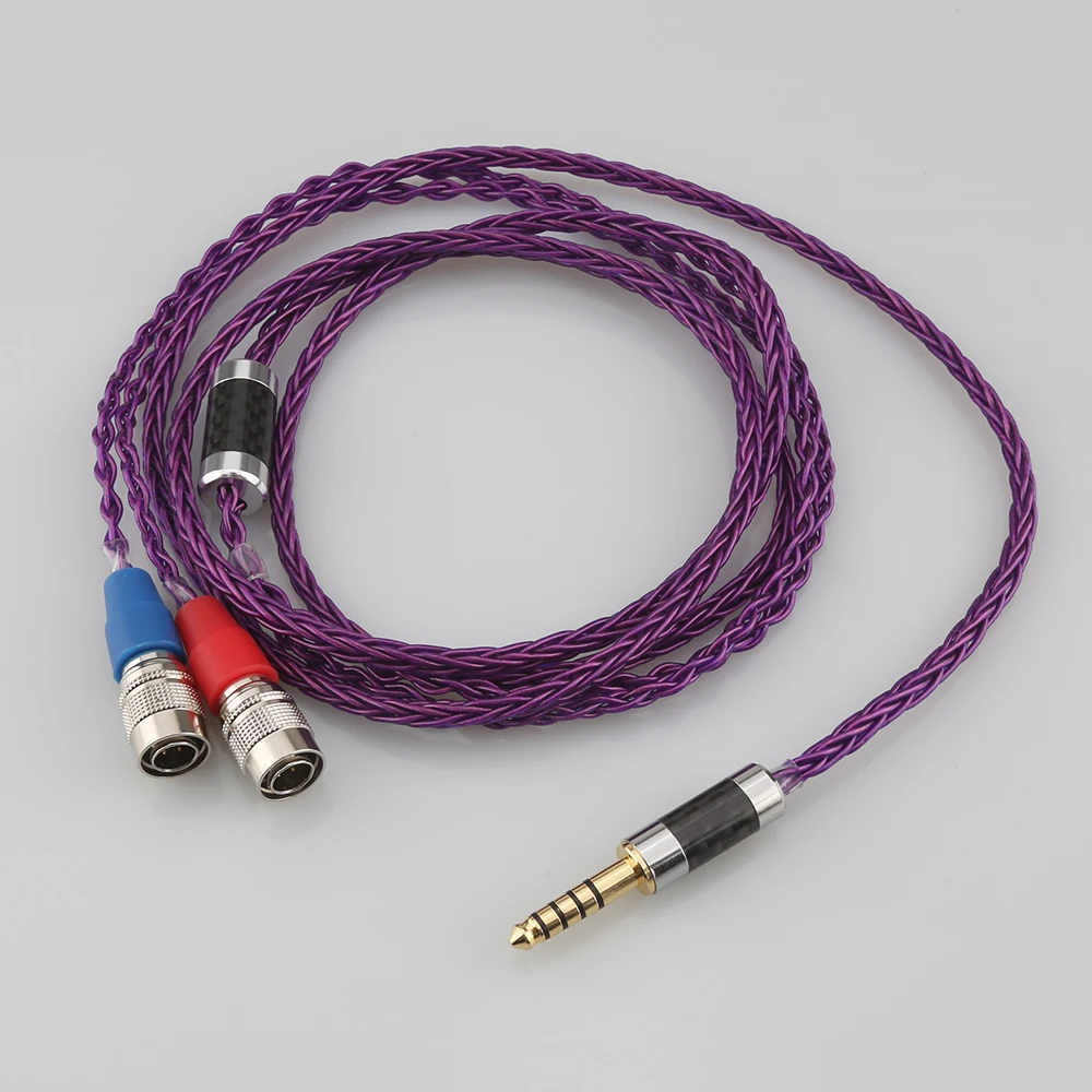 Высококачественные 2 5/3 5/4 4/4pin XLR сбалансированные посеребренные наушники