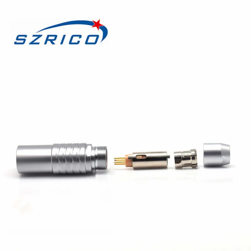 Горячая Распродажа 2 3 4 5 6 7 8 10 12 14 16 Pin M12 Float PHG FGG Push Pull Connector для механических