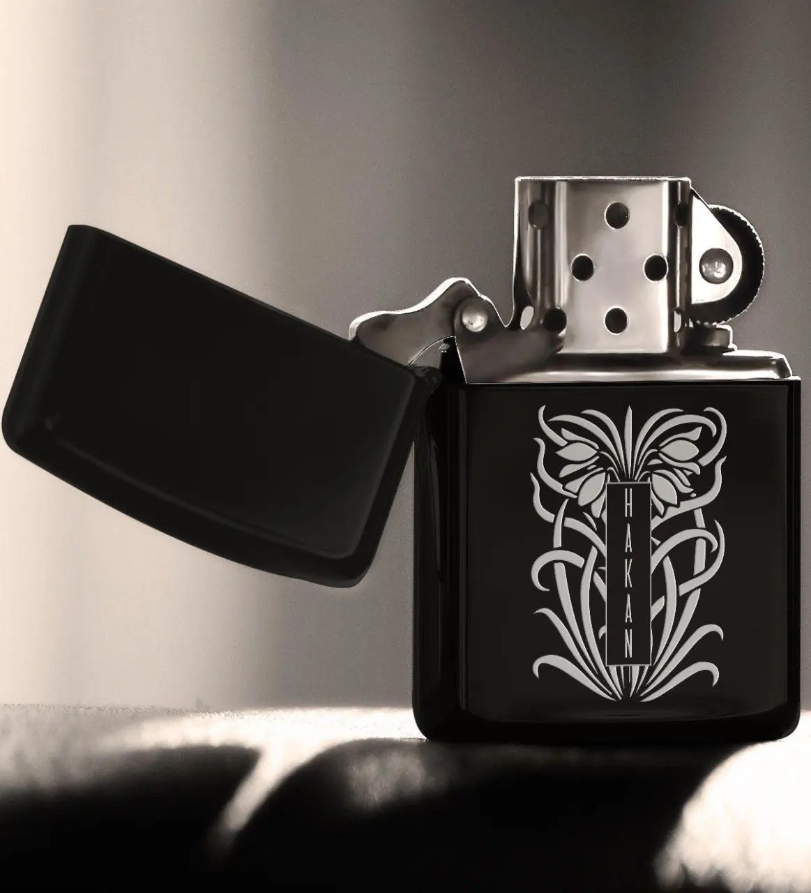 

Personalized Is Gasoline Black Metal Cigarette Lighter-27