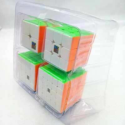 MoYu Yuhu, 2x2x2, 3x3x3, 4x4x4, 5x5x5 Комплект упаковка подарочная коробка кубатуры класс 2x2/oneplus 3/OnePlus x 3 4x4 5x5 магический куб Подарочная коробка MF2 MF3 MF4 MF5 - Цвет: stickerless