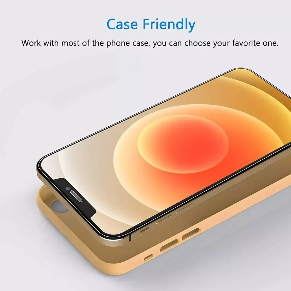 Прозрачное Защитное стекло для iPhone 11 12 Pro Max XS XR 7 6s Plus Защита экрана закаленное