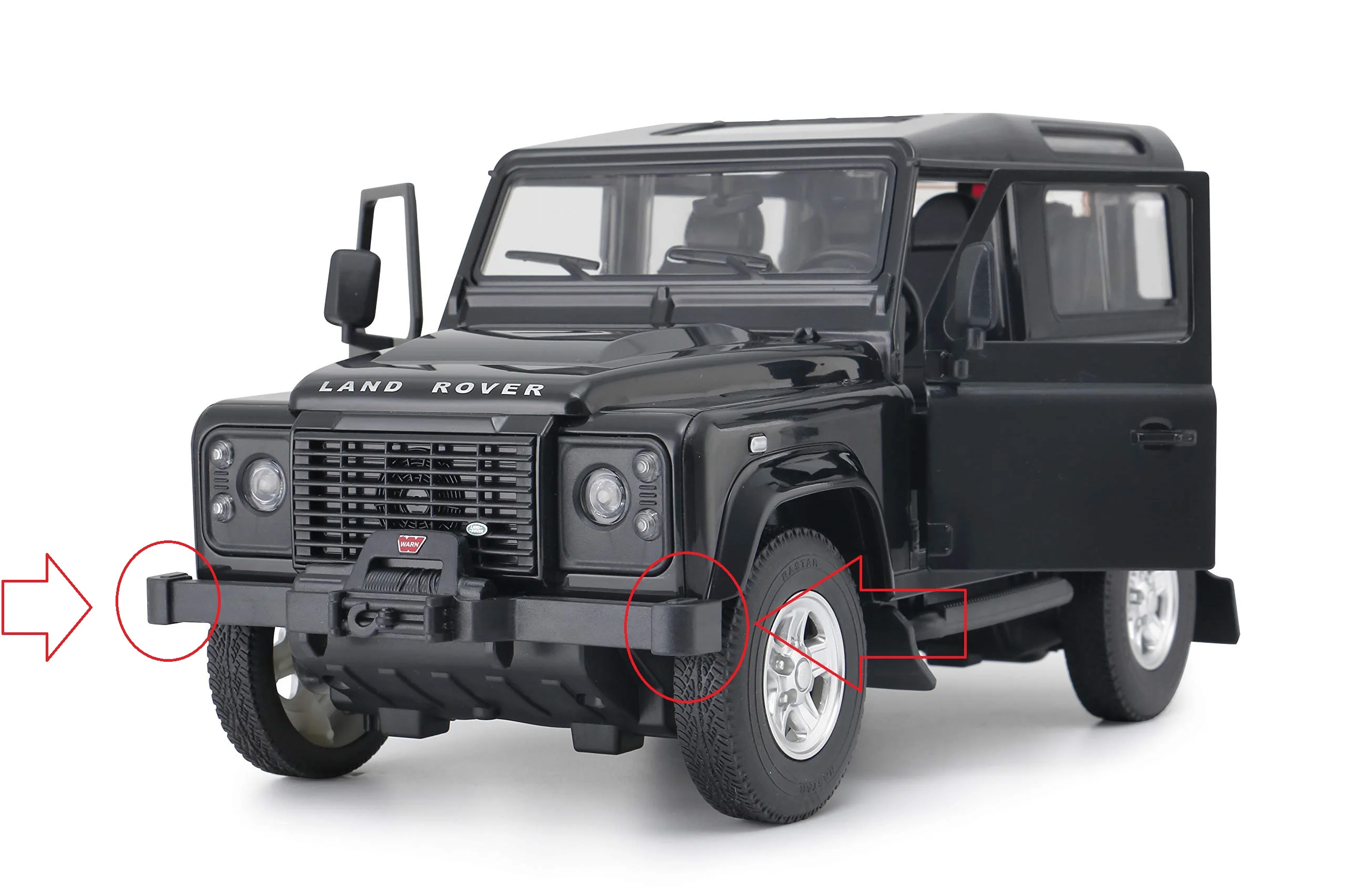 

Для Land Rover Defender 110 резиновая крышка переднего бампера 4x4 внедорожные спортивные автомобильные аксессуары защитные части кузова