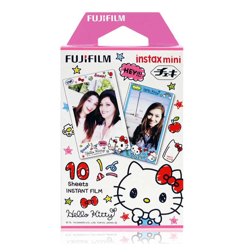Fujifilm Instax Mini Hello Kitty Instant 10 пленка для Fuji 7s 8 + 9 25 50s 70 90 300 SP 1 2 принтера|instax mini|fujifilm instax