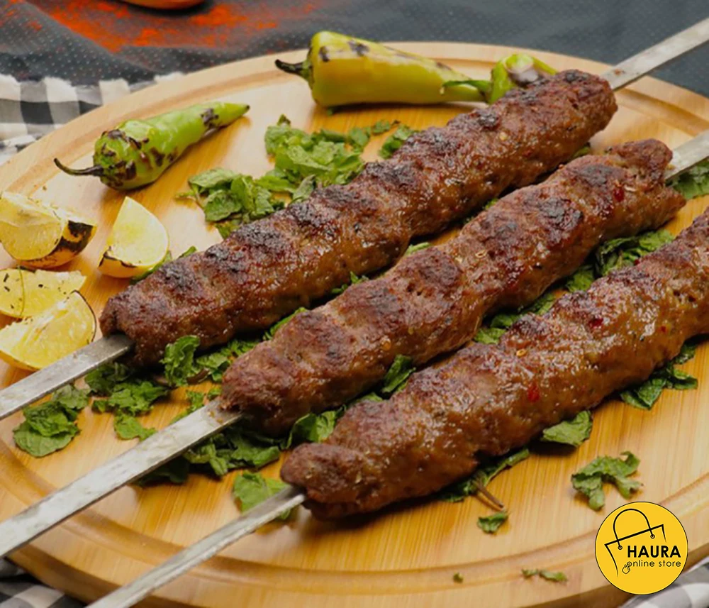 шампура для шашлыка Оцинкованные Шпажки мяса Adana Kebab Doner 50 см кухонный гриль