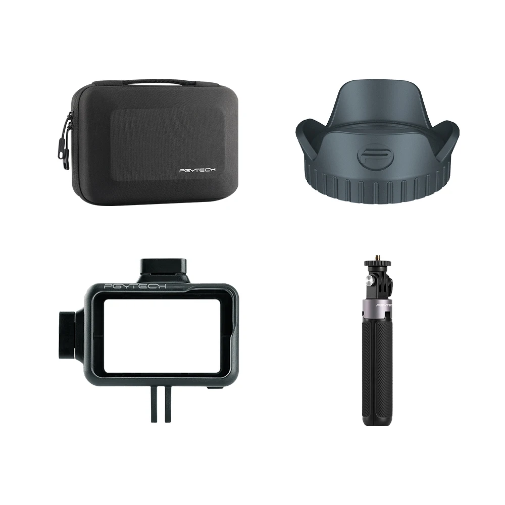 PGYTECH OSMO Набор для экшн камеры Vlog удлинитель Настольный Штатив камера клетка