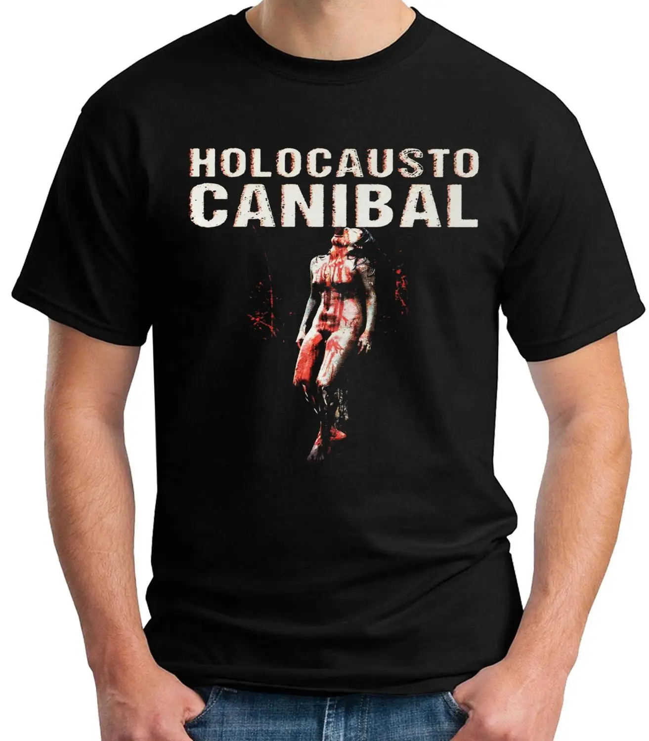 Рубашка ребенок Холокост канибал культовый фильм|Тройники| |