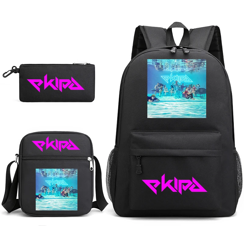 Командированный набор рюкзаков с принтом, чехол для карандашей, сумка через плечо, рюкзак с надписью, рюкзак для детей и студентов