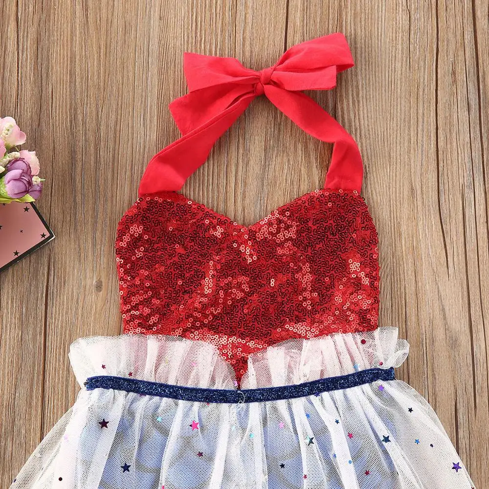 Боди для новорожденных девочек от 0 до 24 месяцев платье со звездами и блестками