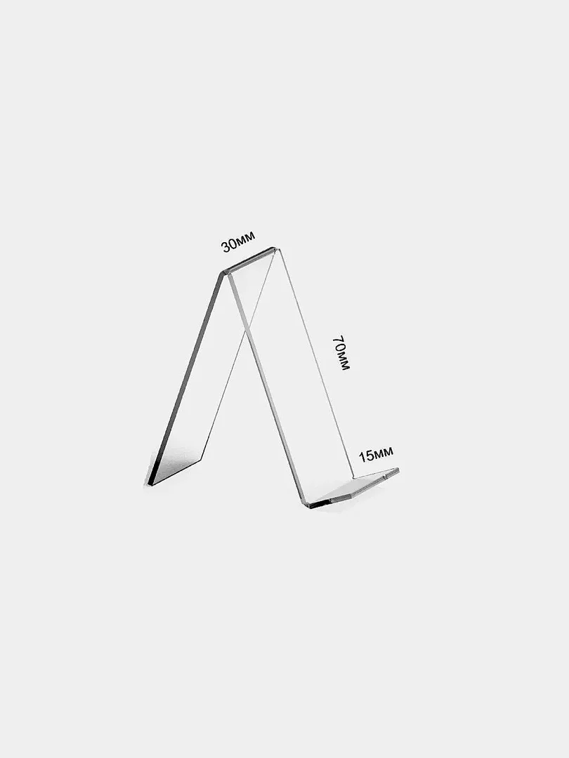 Прозрачная акриловая подставка для карт телефона чехлов выставочный стенд набор